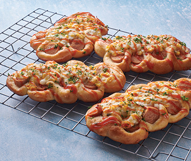 Childhood Favourite Chicken Sausage Bread