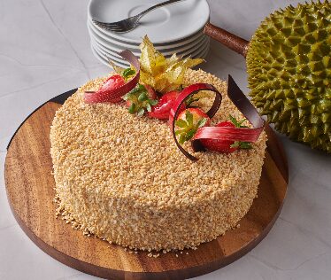 Tropical Charm: Durian Cream Cake