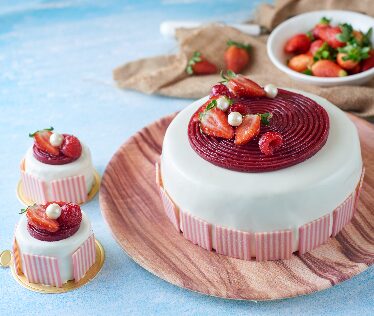 Melba Jelly Genoise Cake