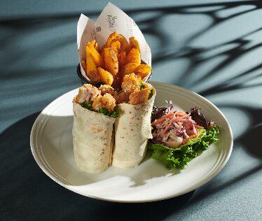 Roasted Chicken Sesame Wrap