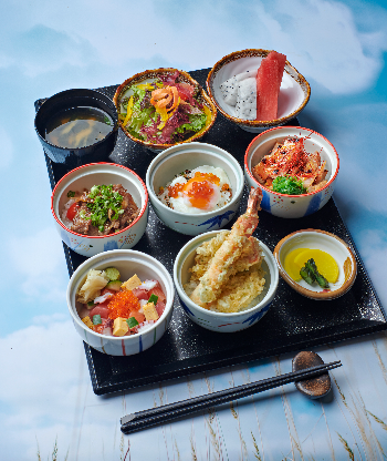 The Mini Donburi Teishoku Set
