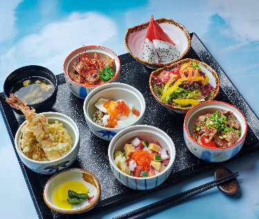 The Mini Donburi Teishoku Set