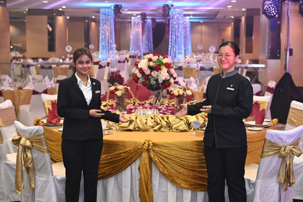 Traditional Set-up at Concorde Ballroom
