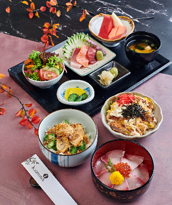 October Special Donburi Set